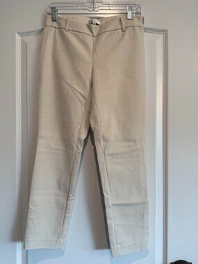 Aritzia Babaton Cropped Pant Ecru/Bone | Size 4